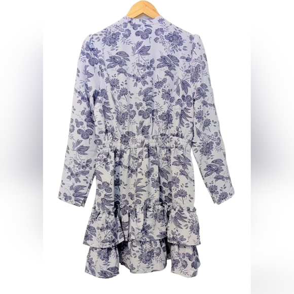 Hill House Home Talia Dress Lilac Tonal Crepe Large NWT - Picture 3 of 9